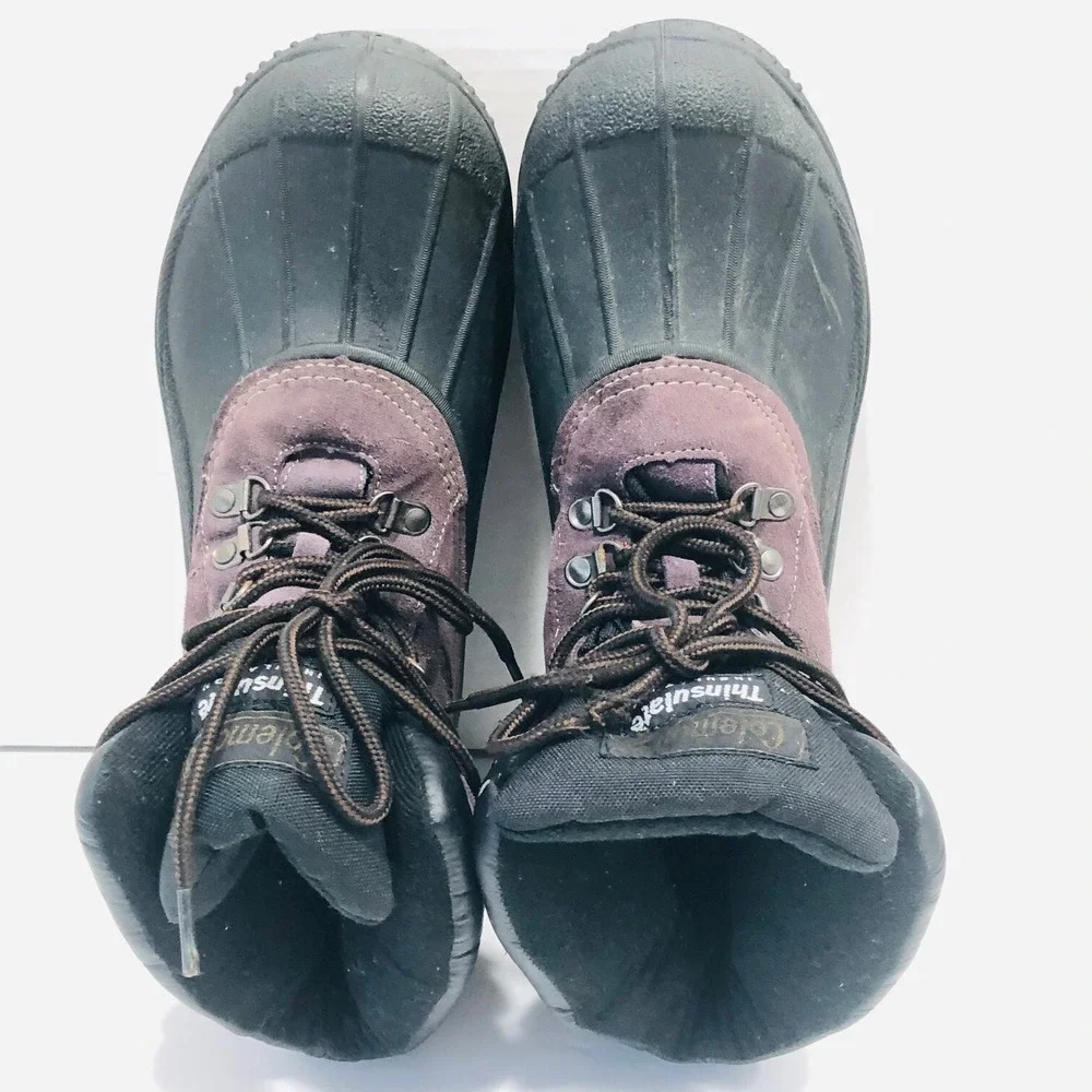 Coleman‎ Mens Work Boots Thinsulate Fairbanks Insulated Suede Hiking Chores 8